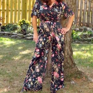 Floral Jumpsuite